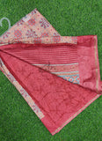 Beautiful Printed Semi Silk Saree with Blouse