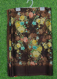Beautiful Printed Floral Metal Georgette Saree
