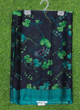 Beautiful Printed Floral Metal Georgette Saree