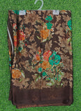 Beautiful Printed Floral Metal Georgette Saree