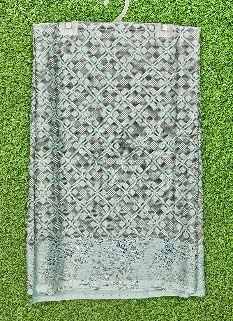 Beautiful Printed Crepe Chiffon Saree