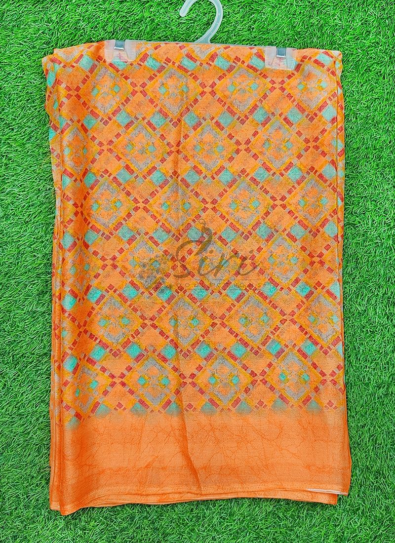 Beautiful Printed Fancy Chiffon Saree