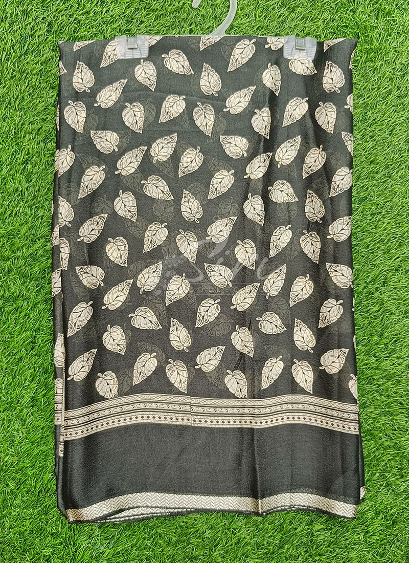 Beautiful Printed Crepe Georgette Saree