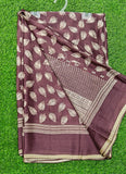 Beautiful Printed Crepe Georgette Saree