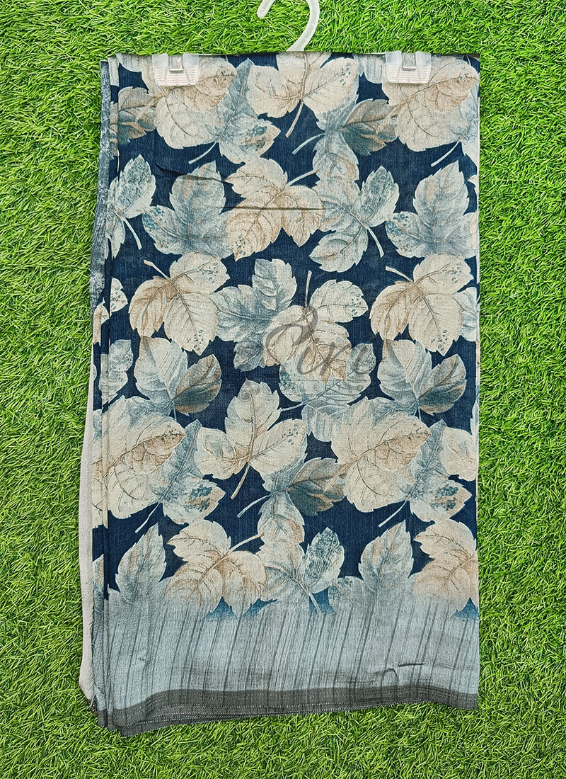 Beautiful Printed Fancy Silk Saree