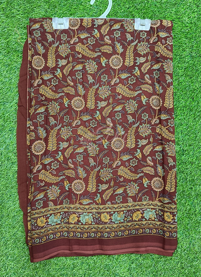 High Quality Printed Crepe Sarees