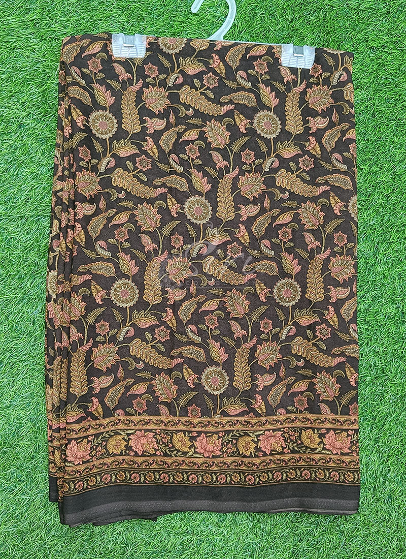 High Quality Printed Crepe Sarees