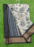 Beautiful Printed Fancy Crepe Sarees