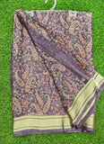 Lovely Printed Chiffon Saree in Soft Borders