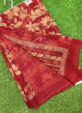 Lovely Printed Georgette Saree