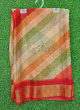 Latest Beautiful Multi Colour Printed Chiffon Saree