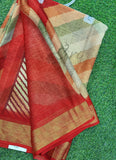 Latest Beautiful Multi Colour Printed Chiffon Saree