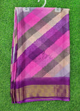 Latest Beautiful Multi Colour Printed Chiffon Saree