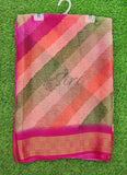 Latest Beautiful Multi Colour Printed Chiffon Saree