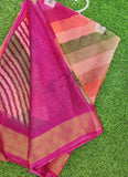 Latest Beautiful Multi Colour Printed Chiffon Saree