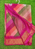 Latest Beautiful Multi Colour Printed Chiffon Saree