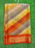 Latest Beautiful Multi Colour Printed Chiffon Saree