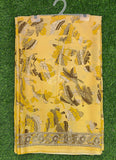 Beautiful Floral Printed Crepe Silk Saree with Blouse
