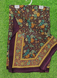 Latest Premium Printed Crepe Saree