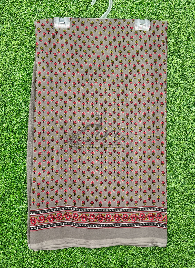 Latest Premium Printed Crepe Saree
