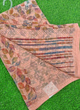 Beautiful Soft Georgette Saree in Self Butis