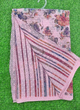 Beautiful Soft Georgette Saree in Self Butis