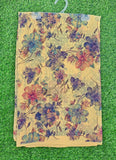 Beautiful Soft Georgette Saree in Self Butis
