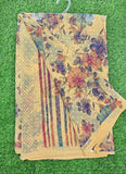 Beautiful Soft Georgette Saree in Self Butis