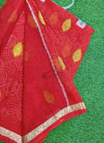 Latest Beautiful Printed Chiffon Saree