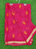 Latest Beautiful Printed Chiffon Saree
