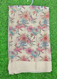 Beautiful Printed Moss Georgette Saree