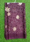 Latest Printed Chiffon Saree in Foil Print