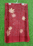 Latest Printed Chiffon Saree in Foil Print