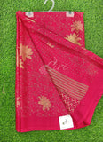 Latest Printed Chiffon Saree in Foil Print
