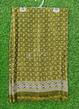 Latest Crepe Saree in Ajrakh Print