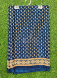 Latest Crepe Saree in Ajrakh Print