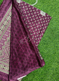 Latest Crepe Saree in Ajrakh Print
