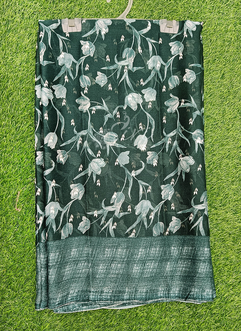 Latest Printed Chiffon Saree