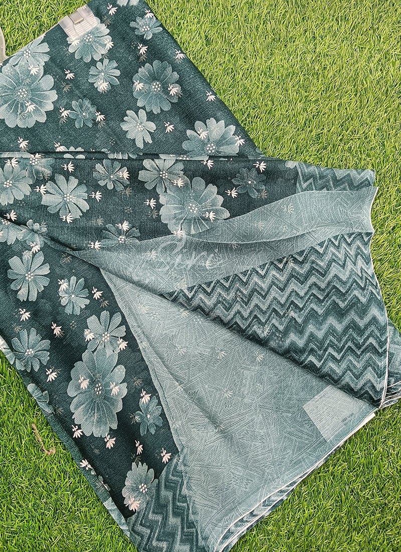 Latest Printed Chiffon Saree