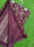Latest Printed Chiffon Saree in Foil Print