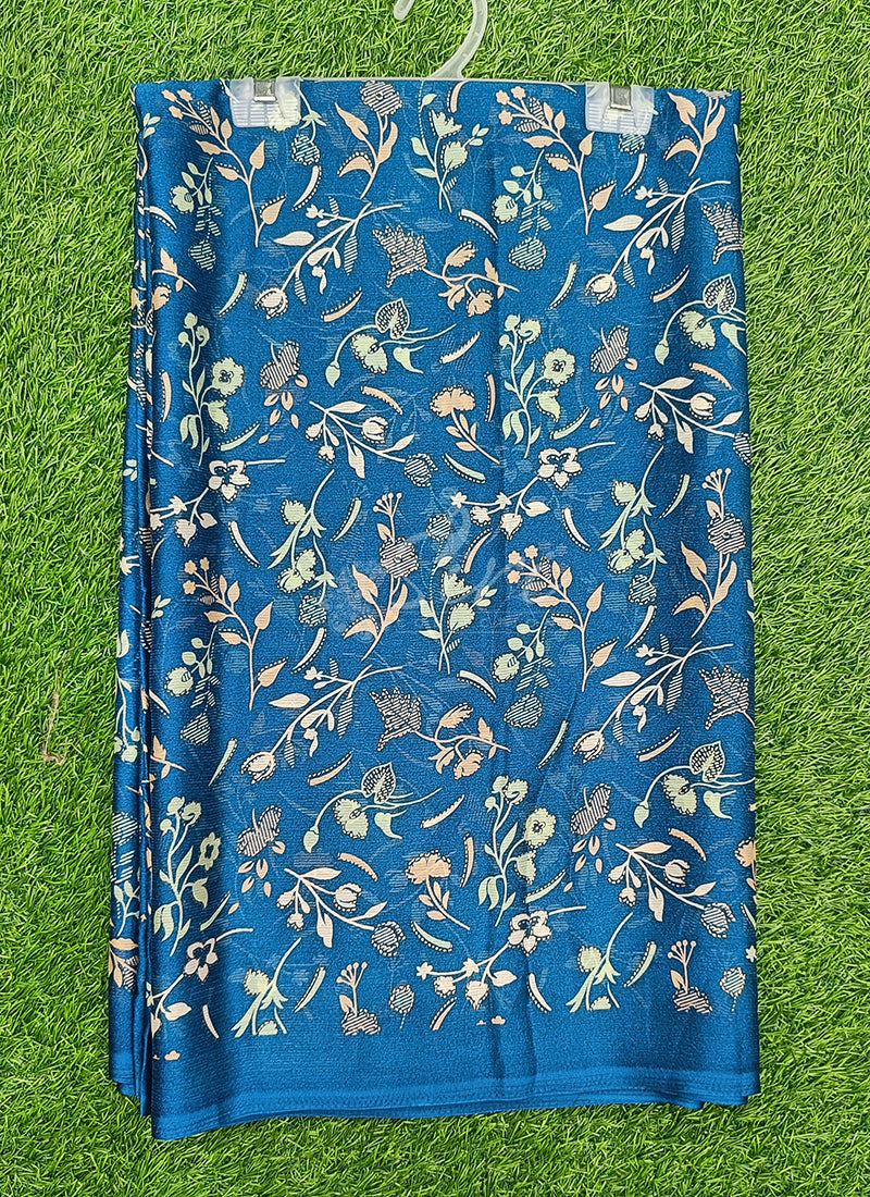 Latest Printed Chiffon Saree in Foil Print