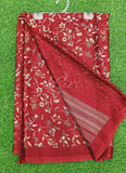 Latest Printed Chiffon Saree in Foil Print