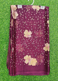 Latest Printed Chiffon Saree in Foil Print
