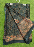 Latest Printed Satin Chiffon Saree