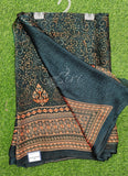 Latest Printed Satin Chiffon Saree