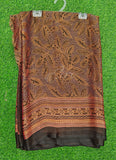 Latest Printed Satin Chiffon Saree