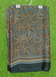 Latest Printed Satin Chiffon Saree