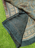 Latest Printed Satin Chiffon Saree