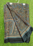 Latest Printed Satin Chiffon Saree