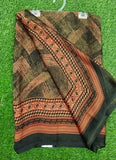Latest Printed Satin Chiffon Saree